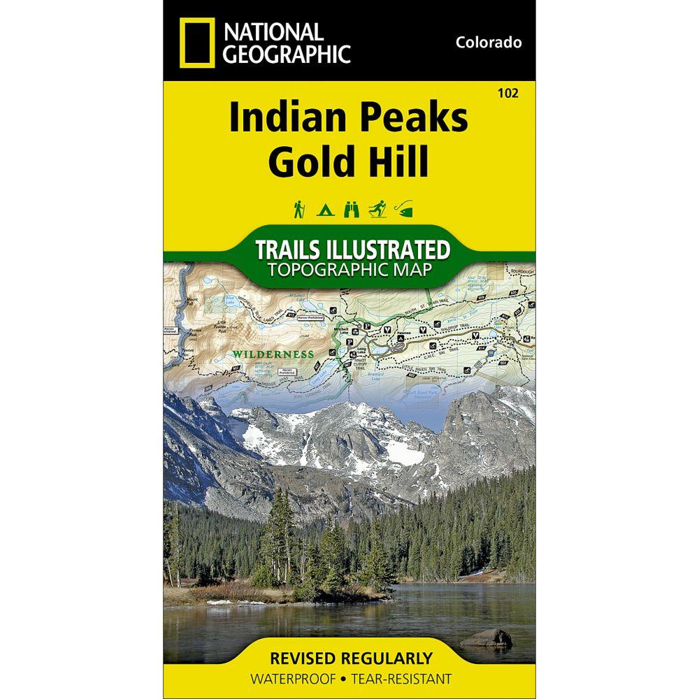 National Geographic Indian Peaks, Gold Hill Map (12)