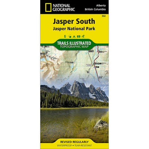 National Geographic Jasper South Map [Jasper National Park] (902)