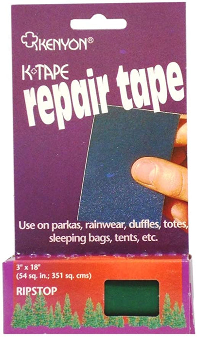 K-Tape Ripstop Repair Tape-Forest Green