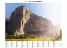 Load image into Gallery viewer, Mont Blanc Lines Poster - El Cap
