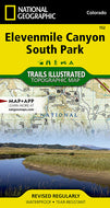 National Geographic Elevenmile Canyon, South Park Map (152)