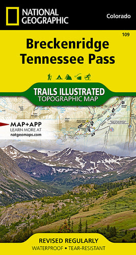 National Geographic Breckenridge, Tennessee Pass Map (109)