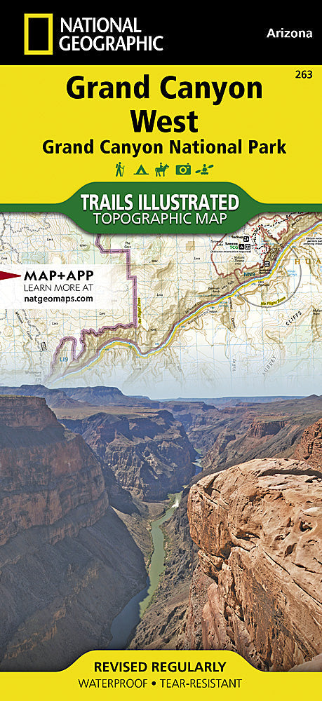 National Geographic Grand Canyon West Map [Grand Canyon National Park] (263)
